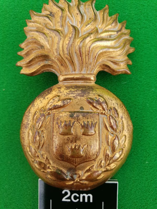 Royal Munster Fusiliers. a gold coloured other ranks Glengarry badge ...